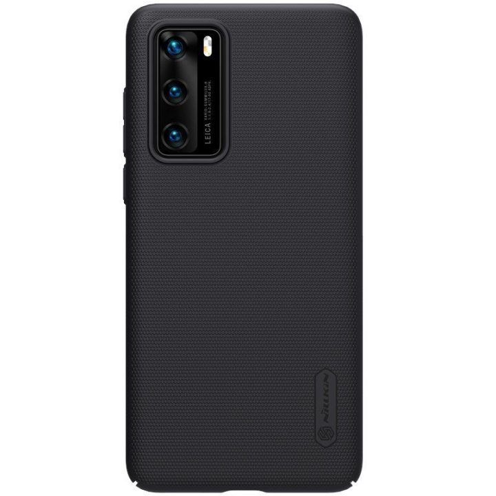 Dėklas Huawei P40 Nillkin Super Frosted Shield, juodas