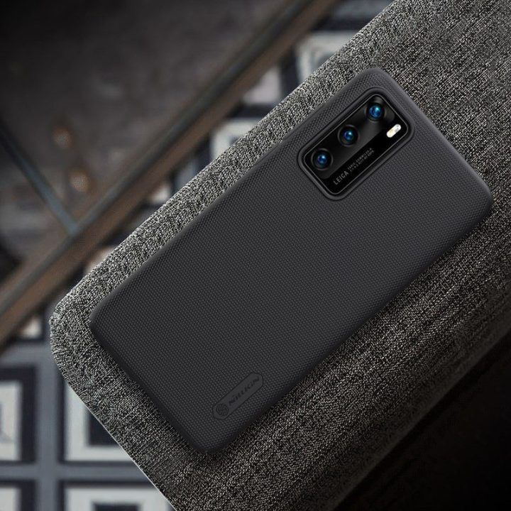 Dėklas Huawei P40 Nillkin Super Frosted Shield, juodas