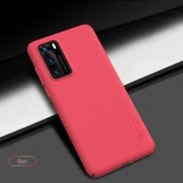 Dėklas Huawei P40 Nillkin Super Frosted Shield, raudonas
