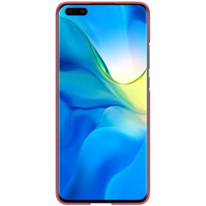 Dėklas Huawei P40 Pro, raudonas Nillkin Super Frosted Shield