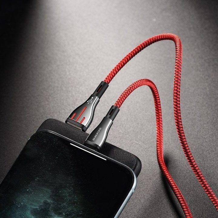BOROFONE Highway USB–Lightning laidas, 1,2 m
