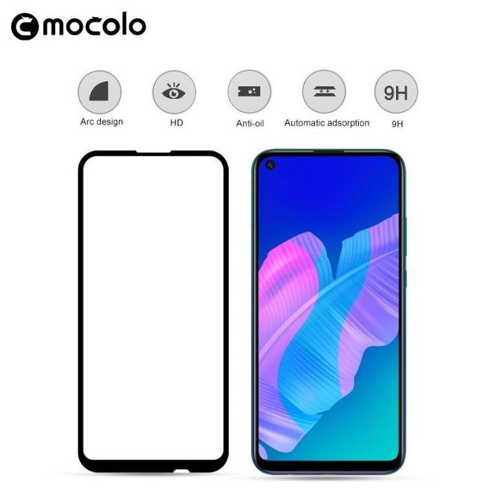 Apsauginis stiklas Mocolo 2.5D Full Glue Huawei P40 Lite E