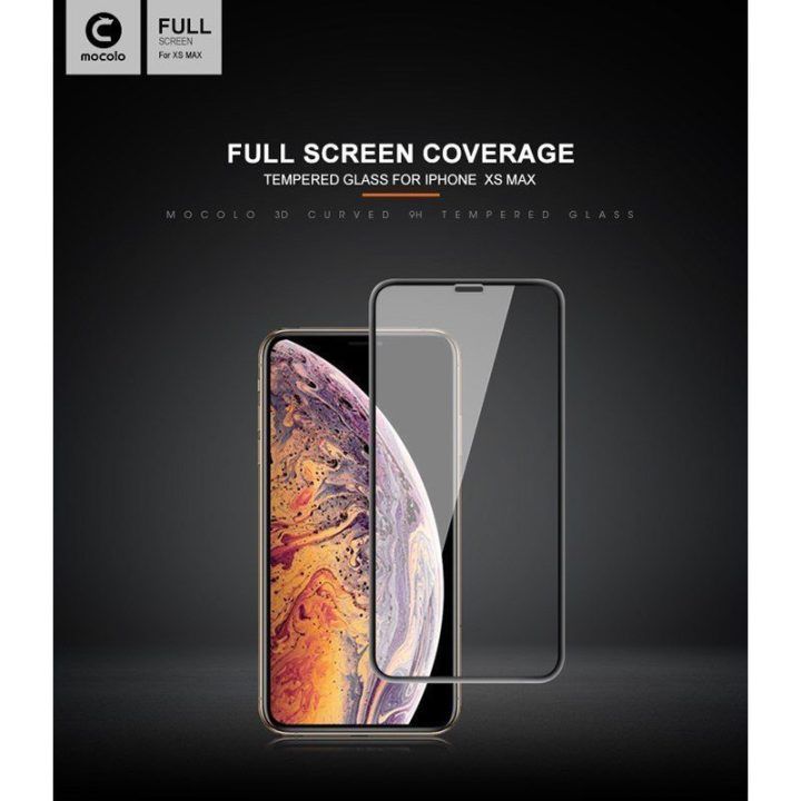 Apsauginis stiklas iPhone 11 Pro Max / Xs Max, Mocolo 3D Glass