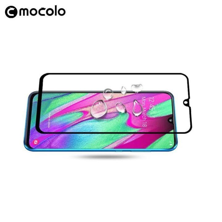 Apsauginis stiklas Mocolo 3D 9H Samsung Galaxy A40, juodas