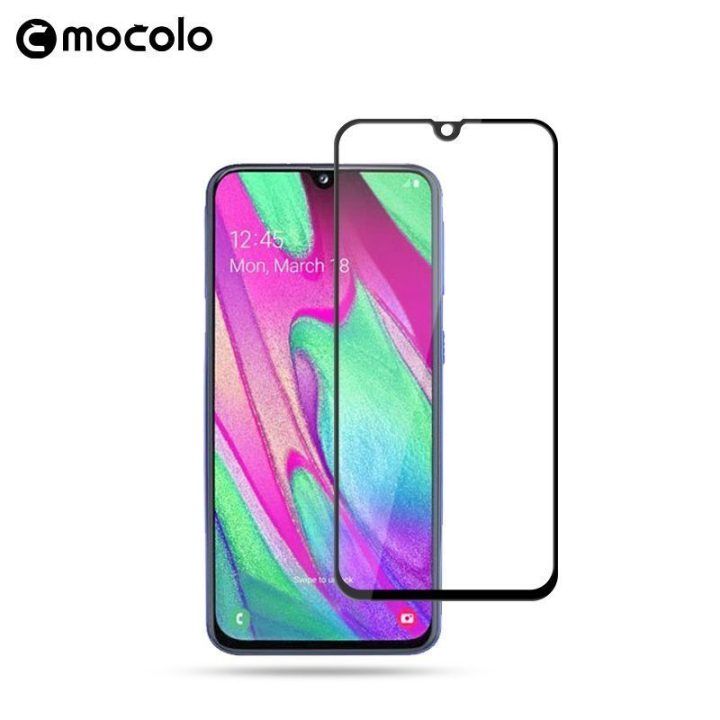 Apsauginis stiklas Mocolo 3D 9H Samsung Galaxy A40, juodas