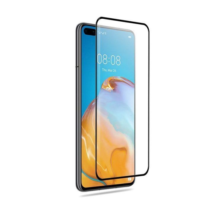 Grūdintas apsauginis stiklas Huawei P40, 3D