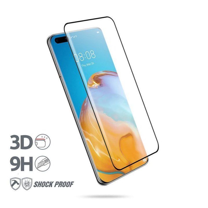 Apsauginis stiklas Huawei P40 Pro Crong 3D Armour Glass 9H