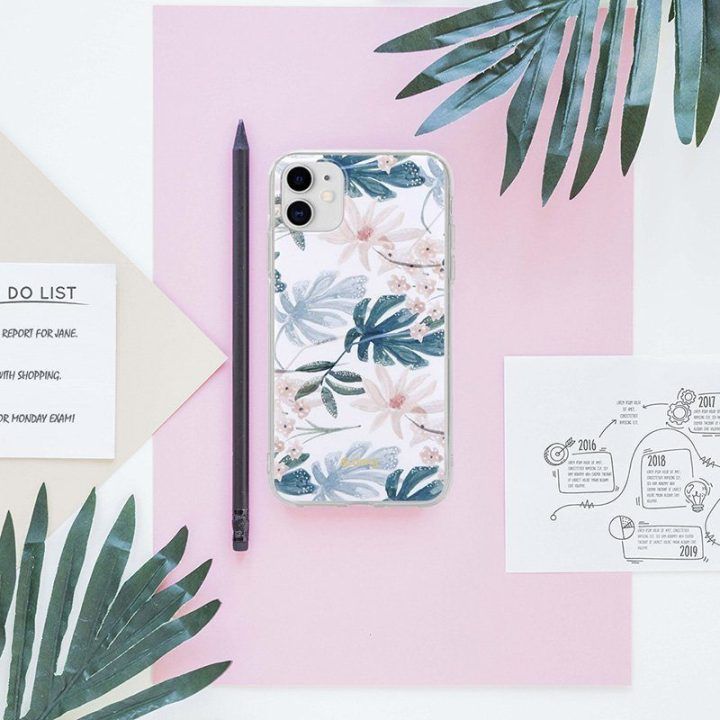 Dėklas iPhone 11 Crong Flower, gėlėtas