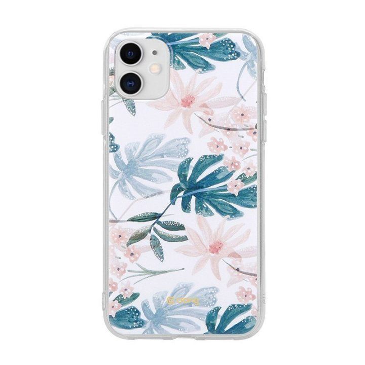 Dėklas iPhone 11 Crong Flower, gėlėtas