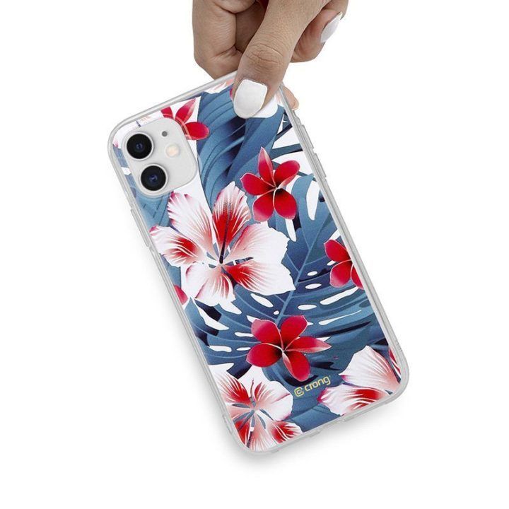 Dėklas iPhone 11, gėlėtas, Crong Flower Case