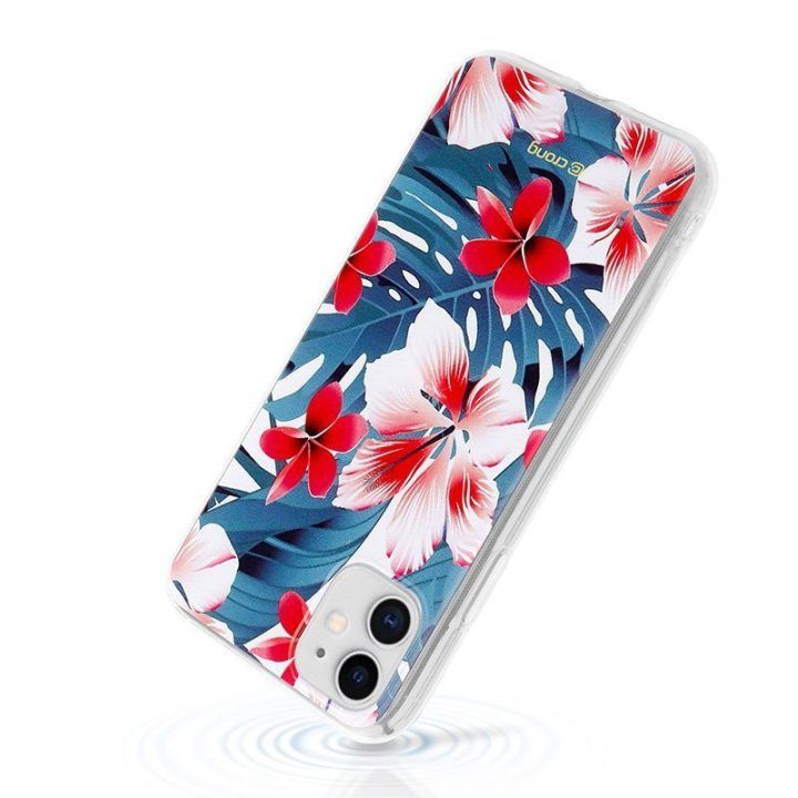 Dėklas iPhone 11, gėlėtas, Crong Flower Case