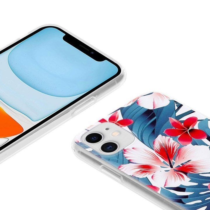 Dėklas iPhone 11, gėlėtas, Crong Flower Case