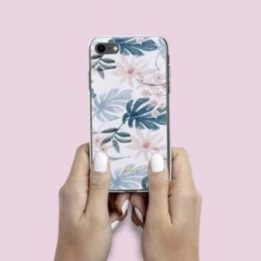 Dėklas iPhone SE 2022/2020 / 8 / 7 Crong Flower