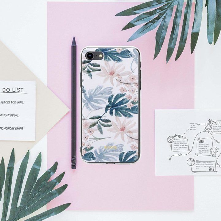 Dėklas iPhone SE 2022/2020 / 8 / 7 Crong Flower