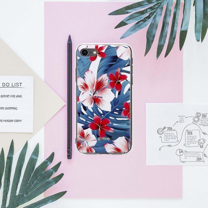 Dėklas iPhone SE (2022/2020) / 8 / 7, Crong Flower Case
