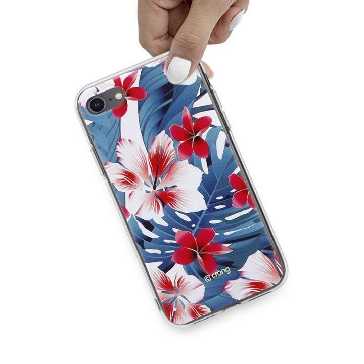 Dėklas iPhone SE (2022/2020) / 8 / 7, Crong Flower Case