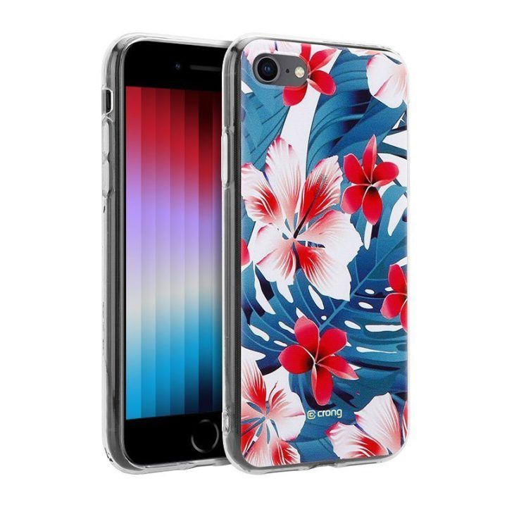 Dėklas iPhone SE (2022/2020) / 8 / 7, Crong Flower Case