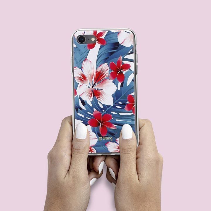 Dėklas iPhone SE (2022/2020) / 8 / 7, Crong Flower Case