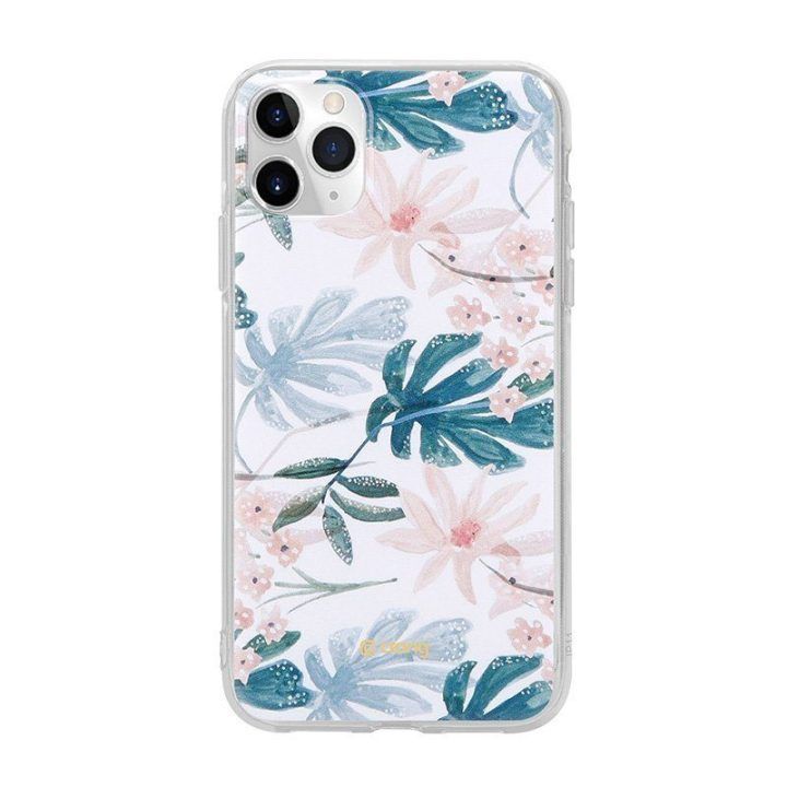 Dėklas iPhone 11 Pro, gėlėtas, Crong Flower Case