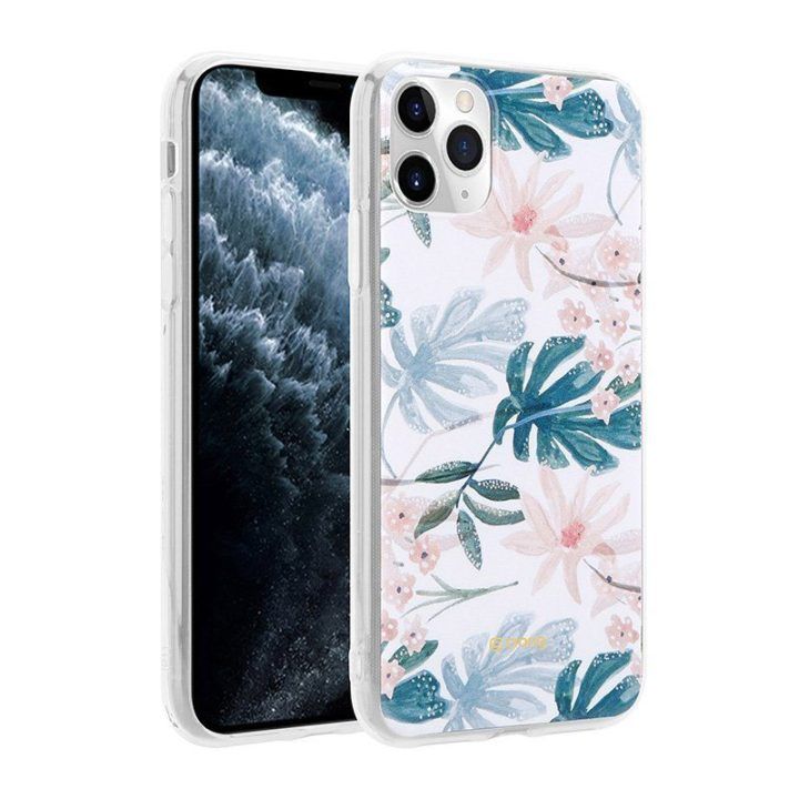 Dėklas iPhone 11 Pro, gėlėtas, Crong Flower Case