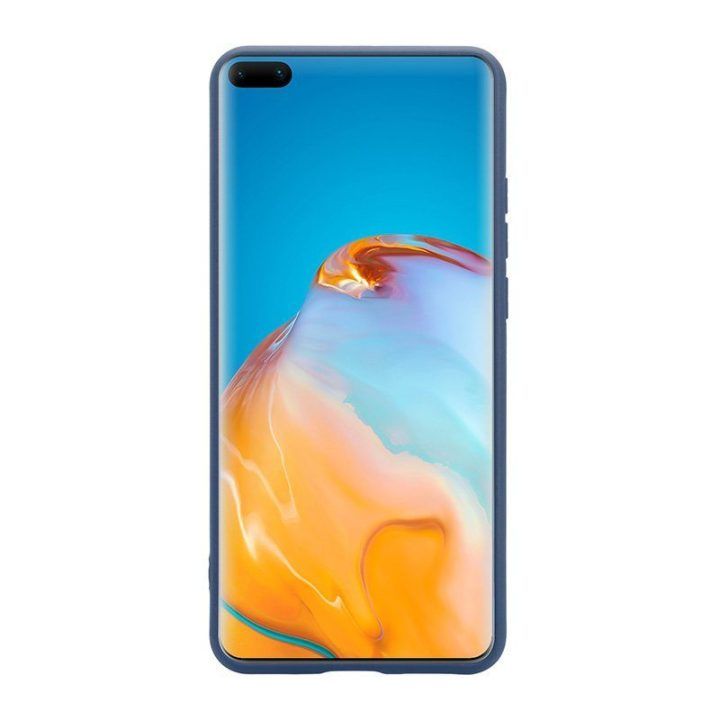 Dėklas Huawei P40 Crong Color Cover, mėlynas