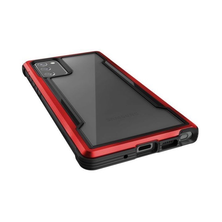 Dėklas Samsung Galaxy Note 20, raudonas X-Doria Raptic Shield