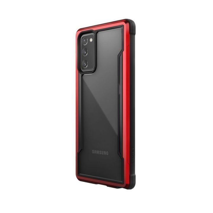 Dėklas Samsung Galaxy Note 20, raudonas X-Doria Raptic Shield