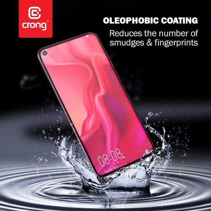 Apsauginis stiklas CRONG 7D Nano Flexible Glass Xiaomi Mi 10 Lite
