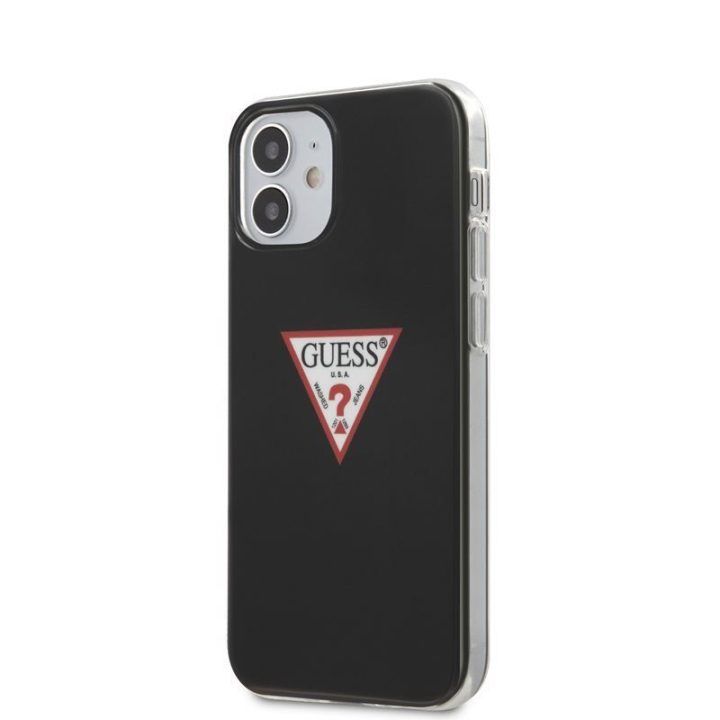 Dėklas Guess juodas iPhone 12 Mini
