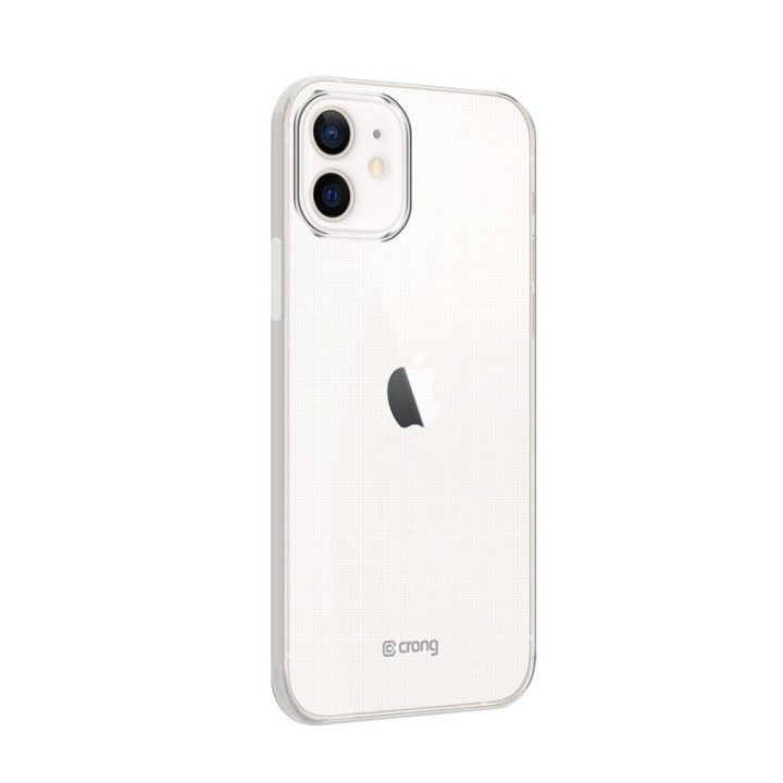 Permatomas dėklas Crong Crystal Slim iPhone 12 / 12 Pro