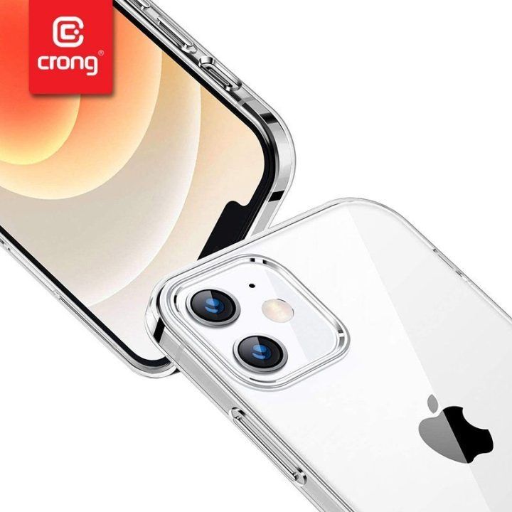 Permatomas dėklas iPhone 12 Pro Max Crong Crystal Slim
