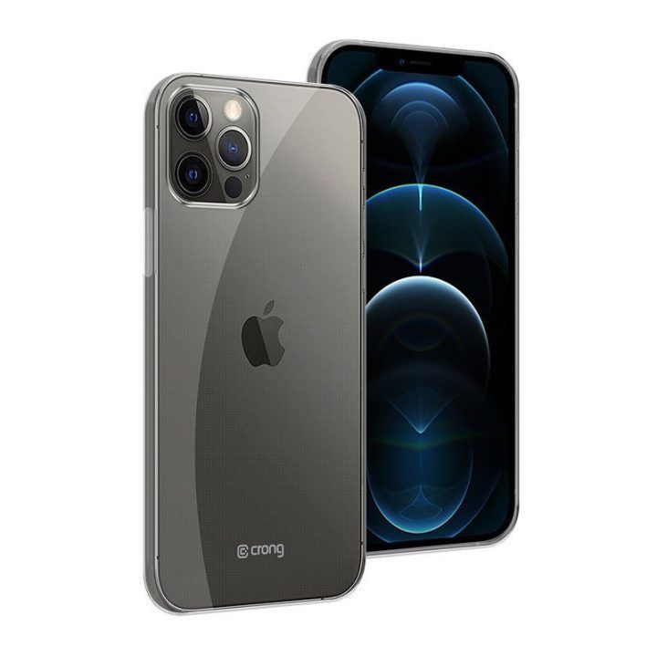 Permatomas dėklas iPhone 12 Pro Max Crong Crystal Slim