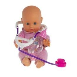 Lėlė Bambolina 26 cm su buteliuku