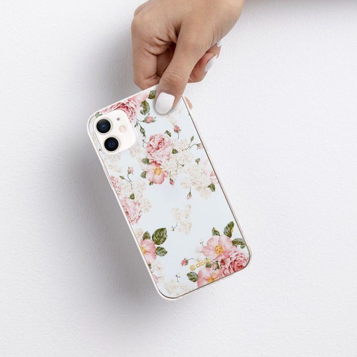 Dėklas iPhone 12 mini Crong Flower Case