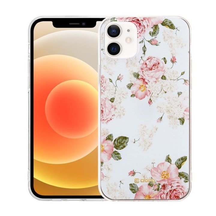 Dėklas iPhone 12 mini Crong Flower Case