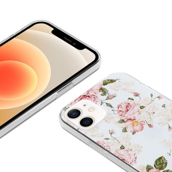 Dėklas iPhone 12 mini Crong Flower Case