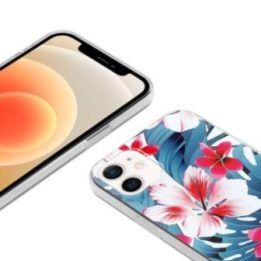 Dėklas iPhone 12 mini Flower Case, gėlėtas