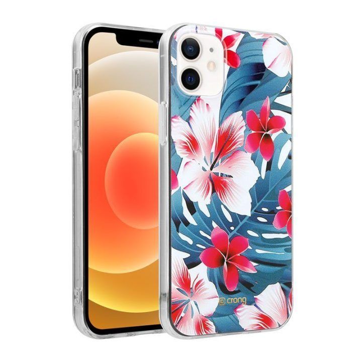 Dėklas iPhone 12 mini Flower Case, gėlėtas