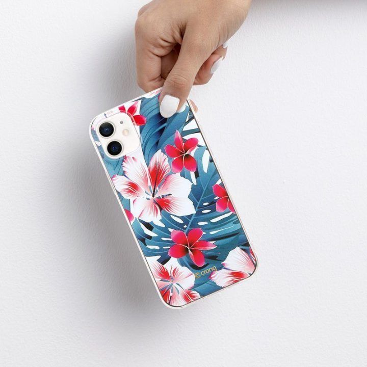Dėklas iPhone 12 mini Flower Case, gėlėtas