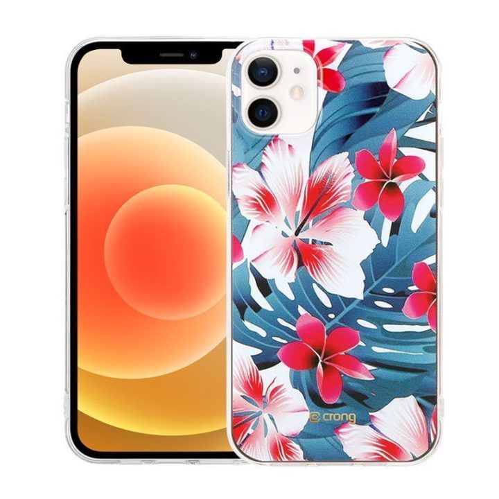 Dėklas iPhone 12 mini Flower Case, gėlėtas