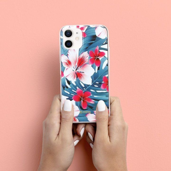 Crong Flower Case dėklas iPhone 12 / iPhone 12 Pro