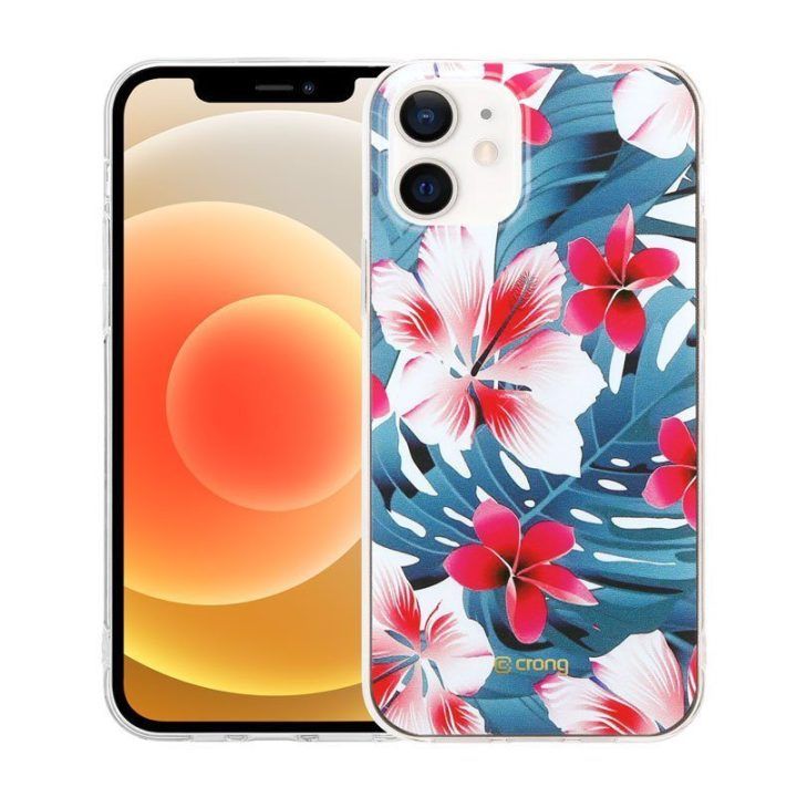 Crong Flower Case dėklas iPhone 12 / iPhone 12 Pro
