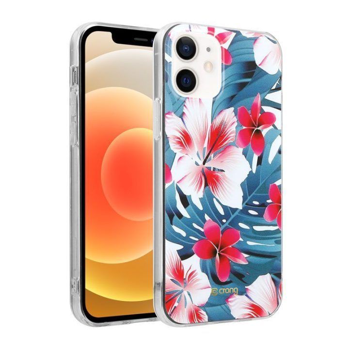 Crong Flower Case dėklas iPhone 12 / iPhone 12 Pro