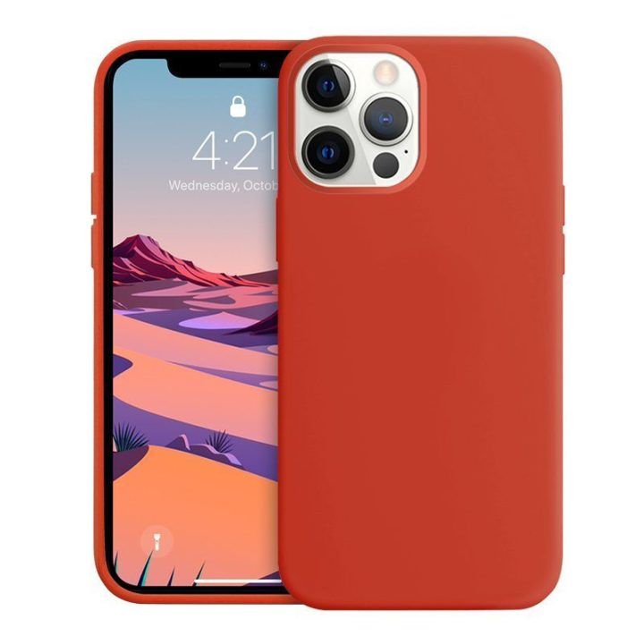 Dėklas iPhone 12 Pro Max, raudonas Crong Color Cover
