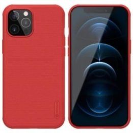 Dėklas Apple iPhone 12 Pro Max, raudonas Nillkin