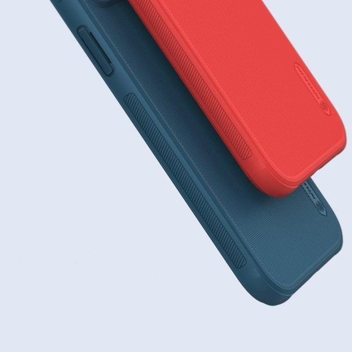 Dėklas Apple iPhone 12 Pro Max, raudonas Nillkin