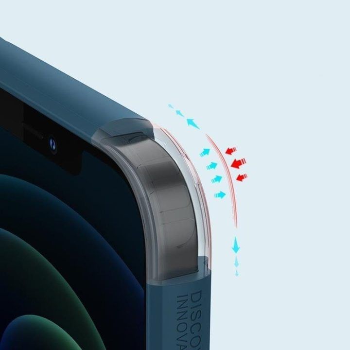Dėklas Apple iPhone 12 Pro Max, raudonas Nillkin