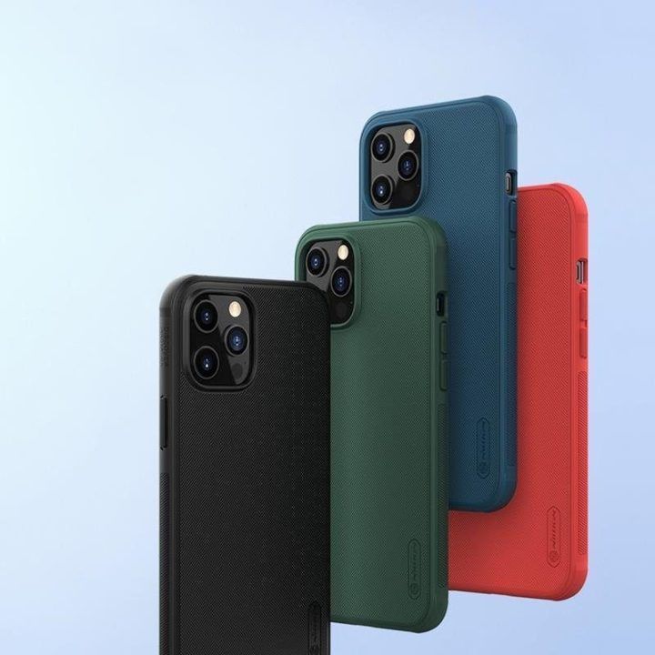 Dėklas Apple iPhone 12 Pro Max, raudonas Nillkin