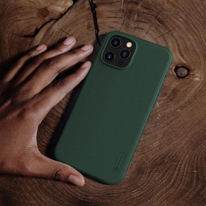 Dėklas Apple iPhone 12 Pro Max, raudonas Nillkin