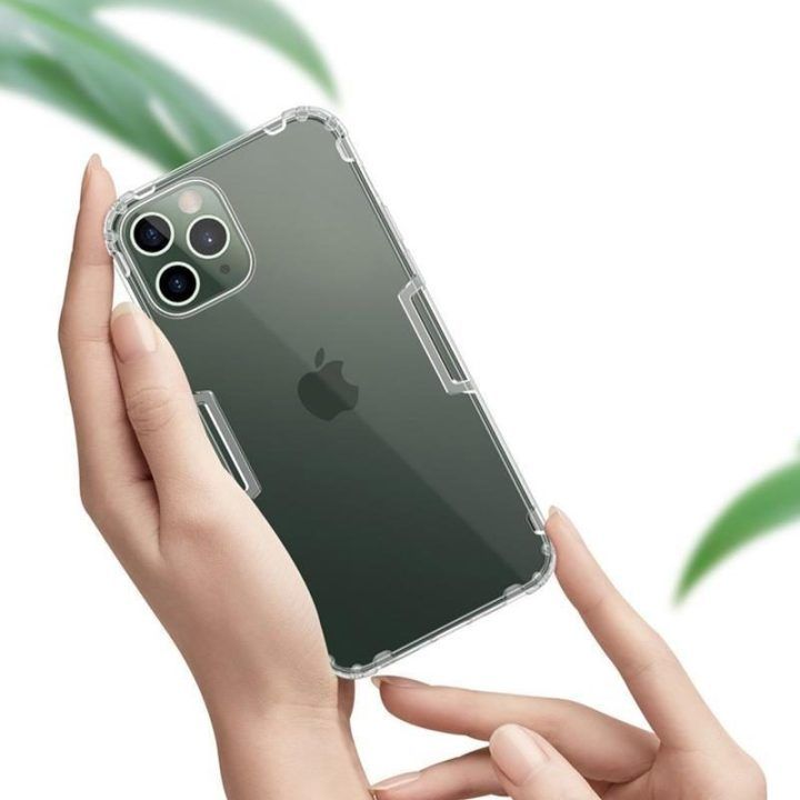 Nillkin Nature TPU dėklas Apple iPhone 12 Pro Max, žalias